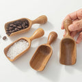 Wooden Scoops for Canisters 4PCS Wooden Scoop for Jars Acacia Mini Measuring by Unknown