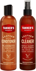 Tanner's Preserve Leather Cleaner & Conditioner Duo Pack, Rejuvinates & by TannersPreserve