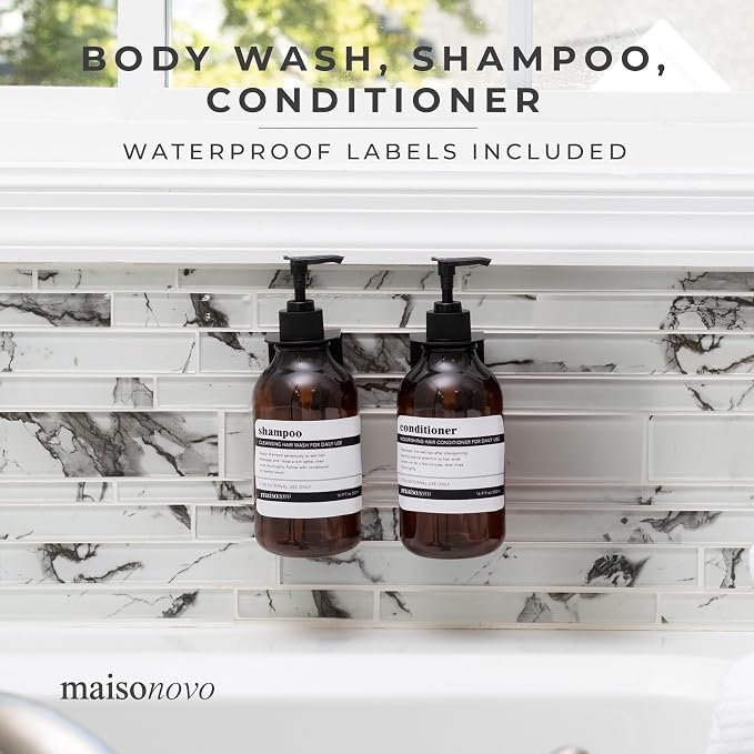 MaisoNovo Shampoo and Conditioner Dispenser - Image 5