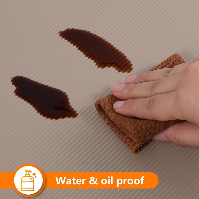Shelf Liners for Kitchen Cabinets Drawer Liner Non Adhesive Cupboard Mat EVA - Image 5
