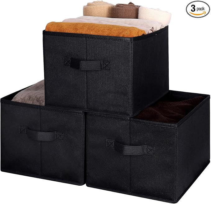 WUIKE Foldable Fabric Storage Bins by WUIKE