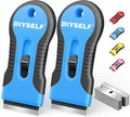 DIYSELF 2 Pack Razor Blade Scraper by DIYSELF