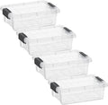 Superio Clear Storage Boxes by Superio