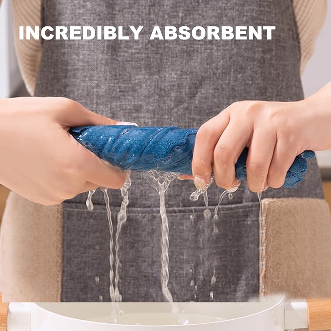 JOYMOOP Fish Scale Streak Free Magic Glass Window Cleaning Cloth, Microfiber - Image 6