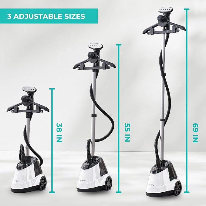 True & Tidy® Commercial Garment Steamer – Heavy Duty 1800W - Image 5