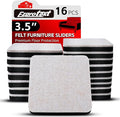 Ezprotekt 3.5" Felt Furniture Movers Sliders by VisittheEzprotekt