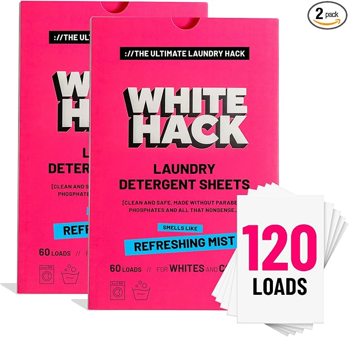 Laundry Detergent Sheets | Clothes Detergent Laundry Soap Sheets by WhiteHack