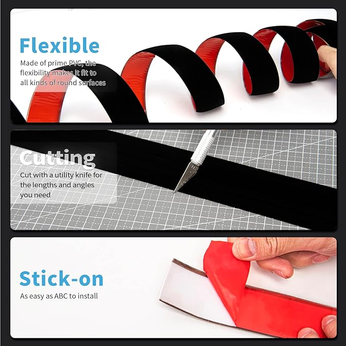 Art3d Self Adhesive Vinyl Floor Transition Strip, Laminate Floor Strip Floor - Image 6