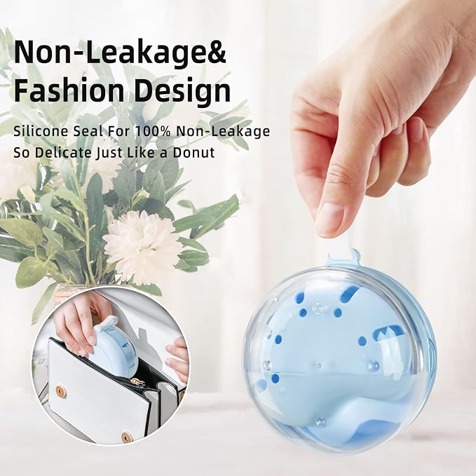 Leak Proof Denture Cup Kit Portable Retainer Case Perfect - Image 2