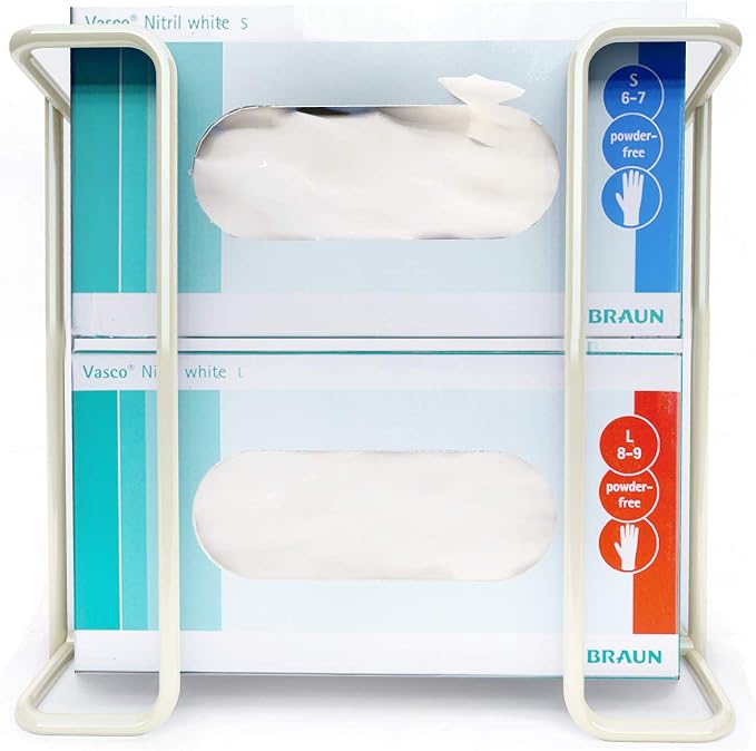 Disposable Glove and Facial Tissue Wire Rack, Wall Mount Design by Unknown