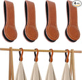 4 PCS Genuine Leather Towel Clips by CODOHI