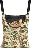 Floral Clothes Pin Hanging Bag by Unknown