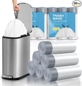 2.6 Gallon Mini Drawstring Trash Bags, Small Garbage Bags by KSSKSS, Code a fit by ksskss