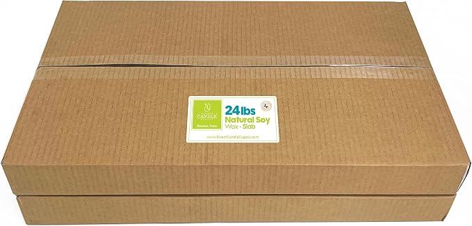 24lb Soy Wax Blend for Candle Making, Natural Candle Making Supplies, Paraffin by DirectCandleSupply