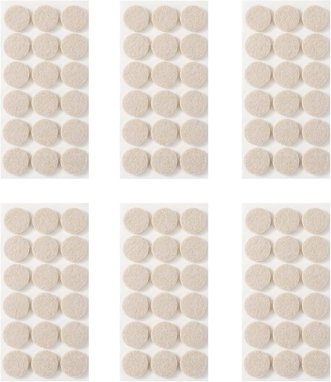 Furnigear Felt Furniture Pads for Hardwood Floors by Furnigear