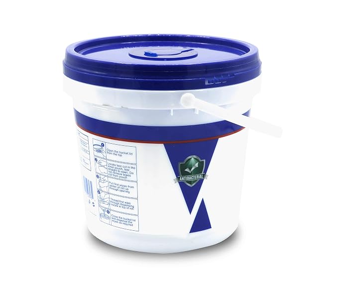 SIPA Hand Sanitizing Wipes 500 WIPES/BUCKET will Refills - Image 4