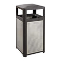 Safco Evos Steel Trash Can, 38 Gallons, Indoor and Outdoor Use, Commercial by SafcoProducts