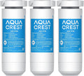 AQUA CREST XWF Replacement for GE® XWF, NSF Certified Refrigerator Water Filter by AQUACREST