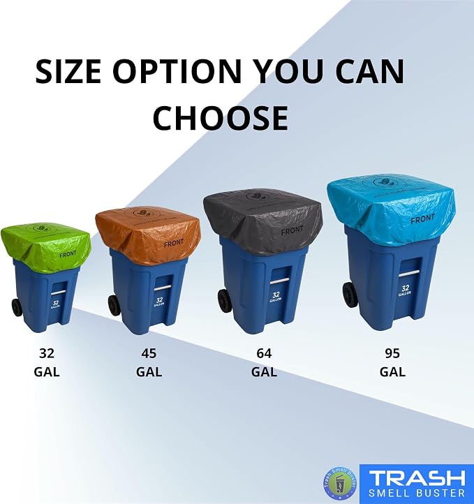 Trash Can Cover Biodegradable Odor Eliminating Bag - Image 5