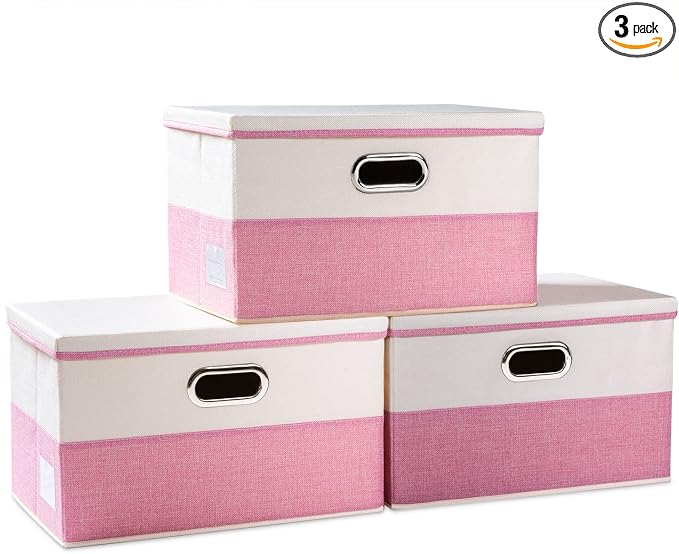 PRANDOM Large Collapsible Storage Bins by Prandom
