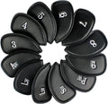 Golf Iron Head Covers Synthetic Leather Waterproof Club Head Covers by Unknown