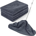 4 Pack Extra Large Microfiber Cleaning Cloths 20"x30", Lint-Free Reusable Towels by Unknown