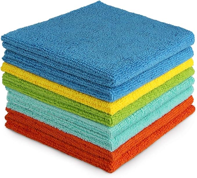 AIDEA Microfiber Cleaning Cloth, All Purpose Microfiber Towels, Absorbent by AIDEAHOME
