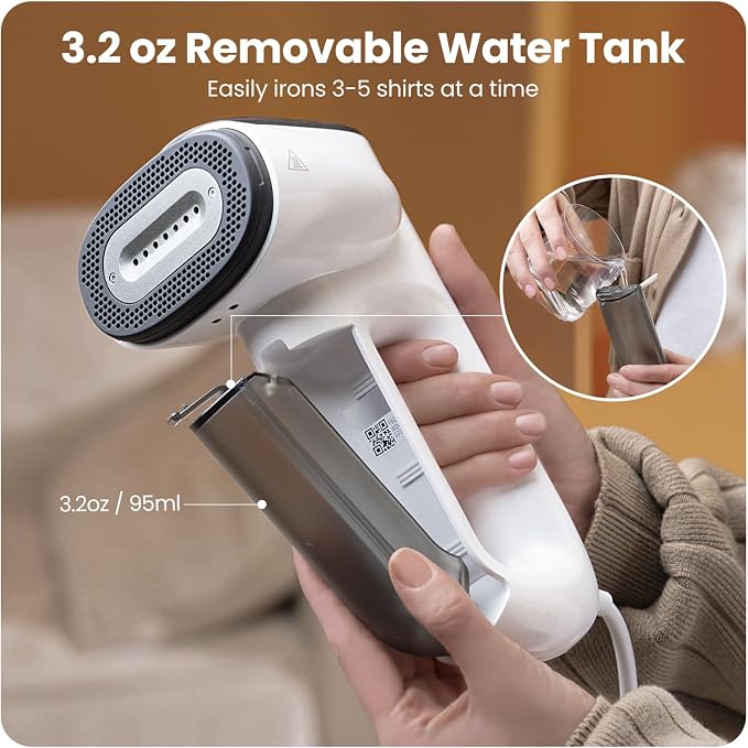 Neakasa Magic 1 Vacuum Steamer, Handheld Travel Garment Steamer - Image 8