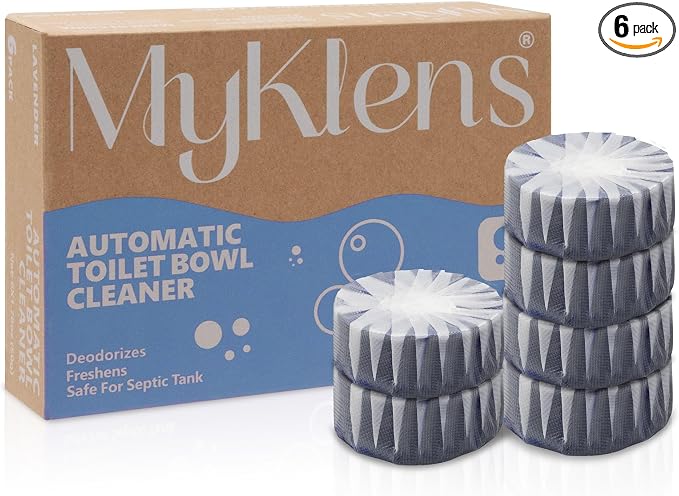 Toilet Bowl Cleaner Tablets, Automatic Toilet Tank Cleaner by MyKlensLife