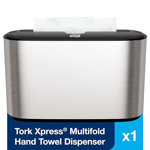 Tork Xpress Paper Towel Dispenser and Tork Extra Soft Multifold Hand Towels - Image 3