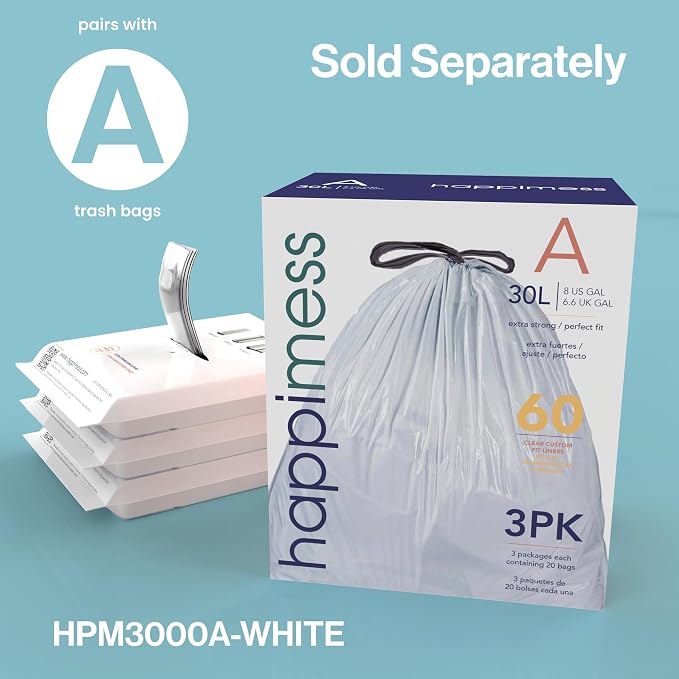 happimess HPM1011A Curtis 8-Gallon Step-Open Trash Can - Image 5
