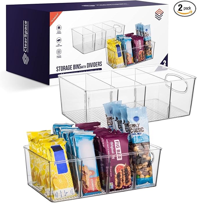 ClearSpace Pantry Organization and Storage Bins by ClearSpace