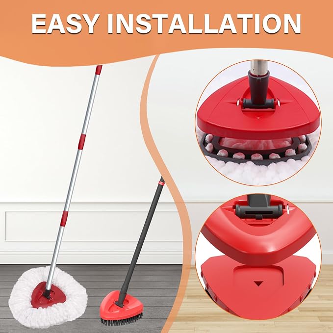 5 Pack Spin Mop Head Replacement - Image 4