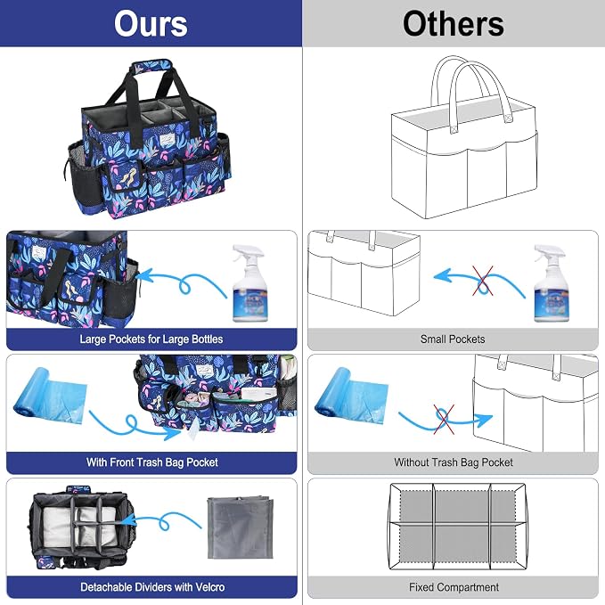 Cleaning Organizer, Large Caddy Bag - Image 3