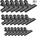20 Pack 3 Inch Wide Stainless Steel Chip Clips Heavy Duty Food Bag Clamp by FINDMAG
