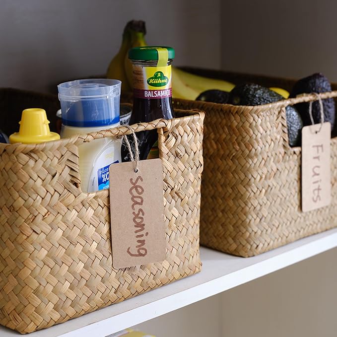 YANGQIHOME Wicker Baskets, Woven Baskets - Image 5