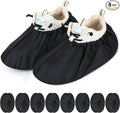 Frienda 8 Pairs Non Slip Reusable Shoe Covers Waterproof Boot Covers by Frienda