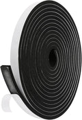 Weather Stripping Door Seal Strip, Strong Adhesive, Lightproof, Soundproof by Amzjjle