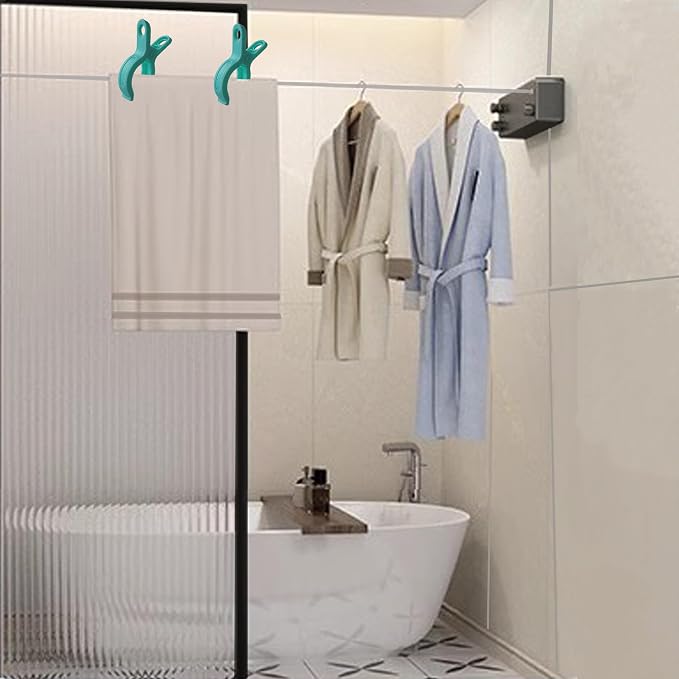Plastic Clothes Pins Spring Clips Heavy Duty Laundry Clothespins Beach Towel - Image 3