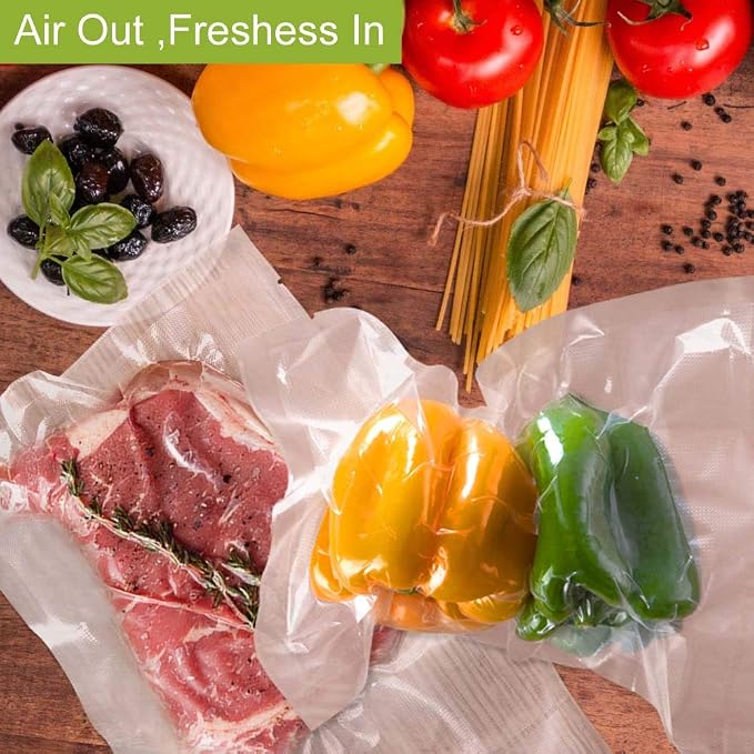 VacYaYa 6 Pack 8"x20' and11"x20' Vacuum Sealer Bags Rolls - Image 6