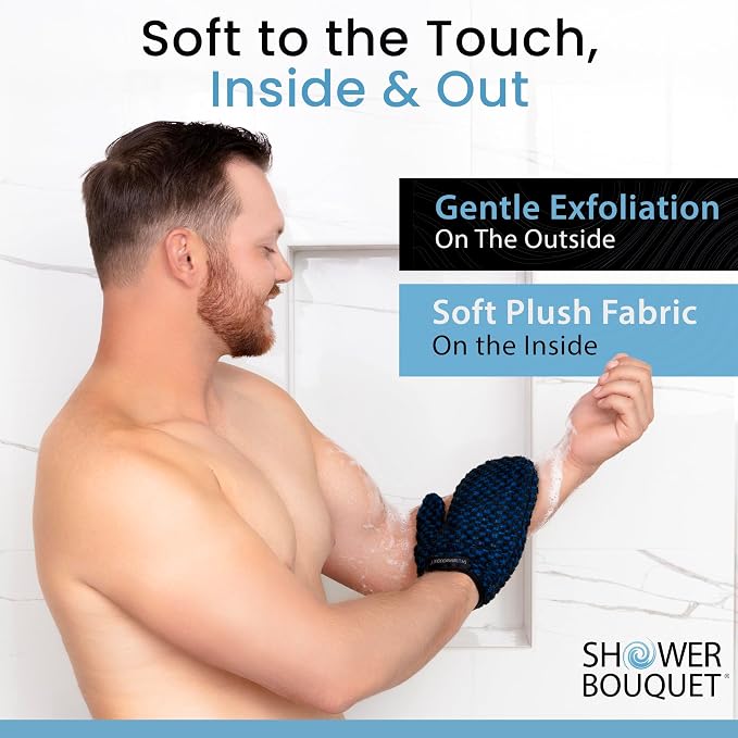 Japanese Exfoliating Mitt 2-Pack - Image 4