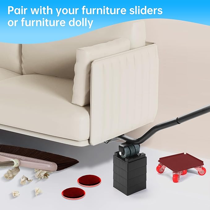 Furniture Lifter Tool, Appliance Lifter, Save 80% Effort, Lift Up to 400 Pounds - Image 8