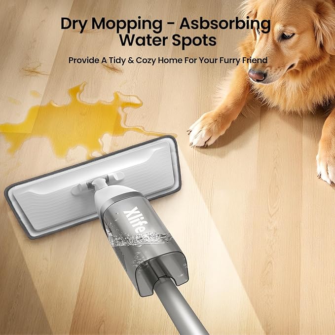 Spray Mops for Floor Cleaning, Xlife Microfiber Dust Mop - Image 5
