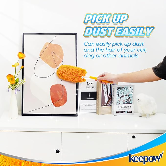 KEEPOW Reusable Microfiber Duster Refill Compatible - Image 5