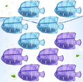 10PC Humidifier Cleaner Fish Universal Humidifier Tank Cleaner Works in All by VZZNN