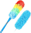 Rainbow Static Duster 24inch Reusable Microfiber Electrostatic Dusters by iHUFeather