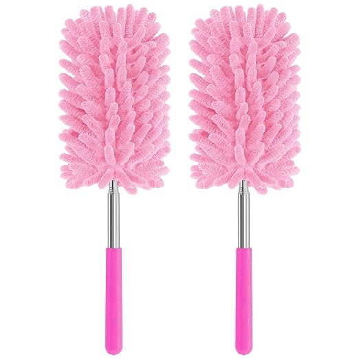 Mini Duster for Cleaning, 360° Bendable Hand Dusters by TIMIVO