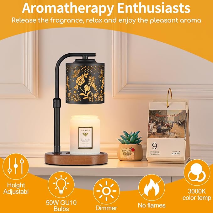 Candle Warmer Lamp with Timer, Birthday Gifts - Image 4