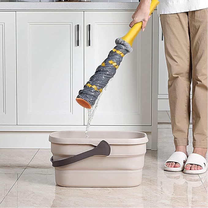 Self Wringing Twist Mop, Wet Mop - Image 3
