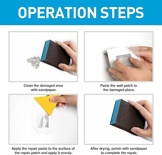 Wall Spackle & Drywall Repair Patch Kit - Image 8